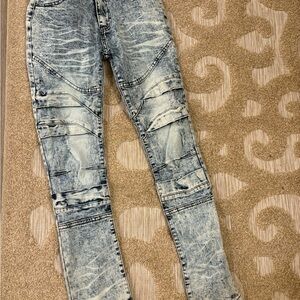 Stylish Acid Wash Kids Jeans